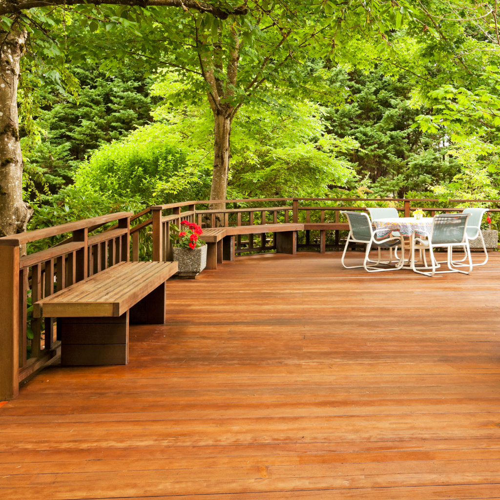 Decked Patios in Brynford
