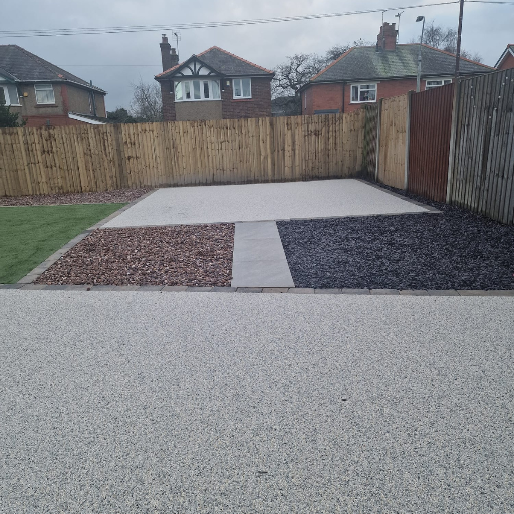 Resin Patio Solutions in Brynford
